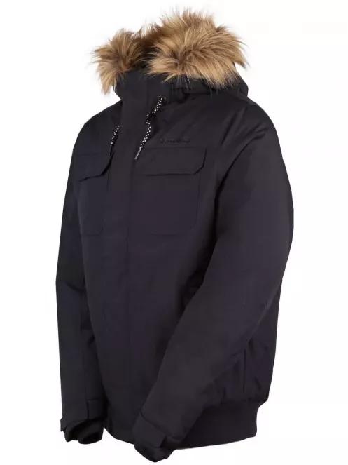 Fundango CARBONE Bomber Jacket férfi utcai kabát fekete színben 6