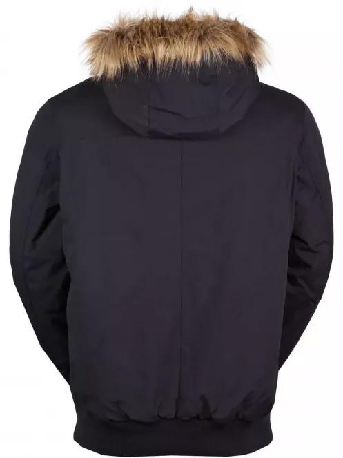 Fundango CARBONE Bomber Jacket férfi utcai kabát fekete színben 7