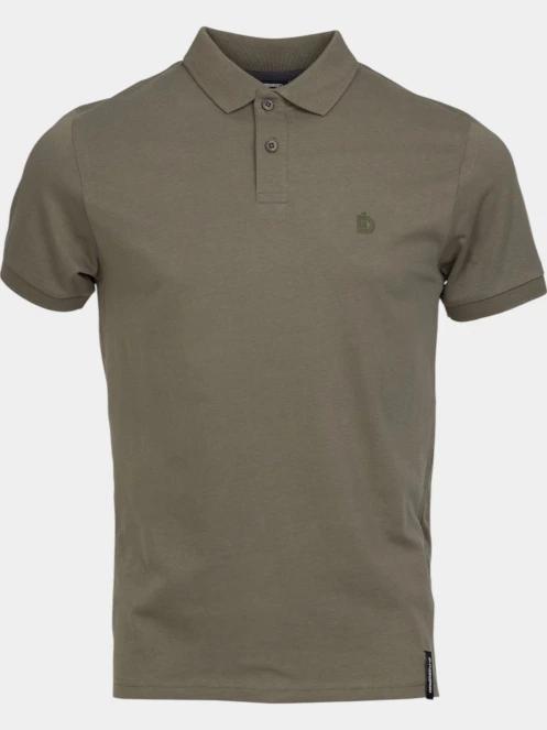 Fundango Incognito Mono Poloshirt férfi galléros póló oliva színben 8