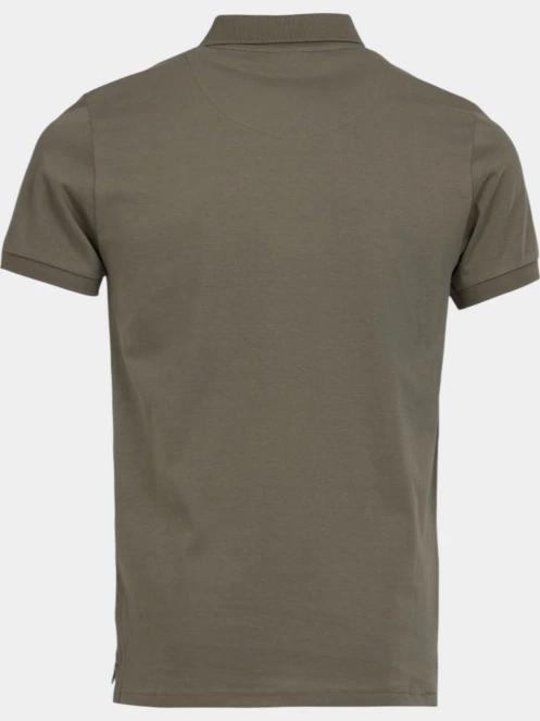 Fundango Incognito Mono Poloshirt férfi galléros póló oliva színben 9