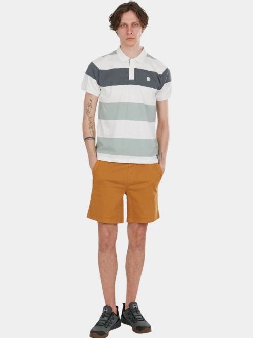 Fundango Incognito Stripe Poloshirt férfi galléros póló zöld színben 4