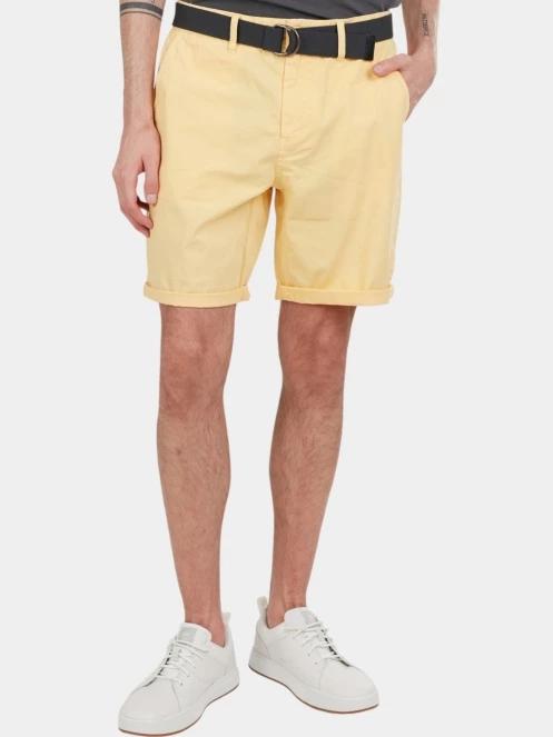 Fundango North Shore Chino Shorts férfi rövidnadrág sárga színben 2