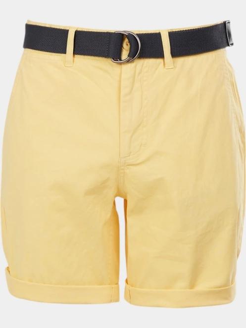 Fundango North Shore Chino Shorts férfi rövidnadrág sárga színben 5