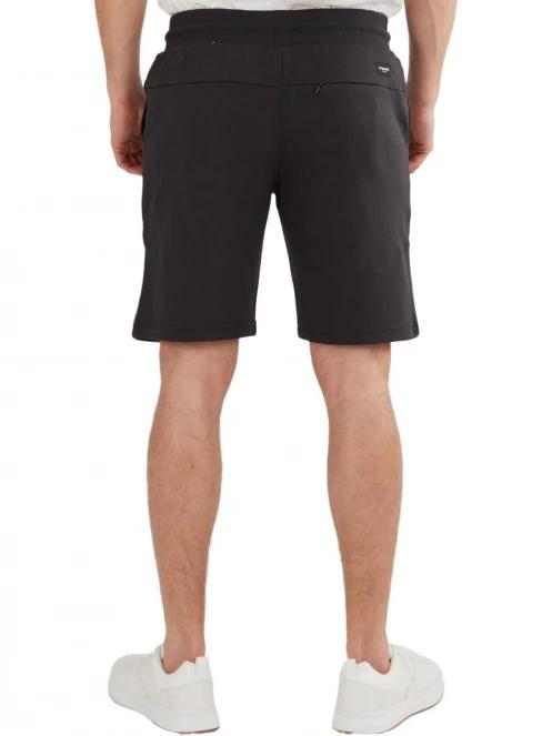 Fundango Delon Sweatshort férfi tréning rövidnadrág fekete színben 3