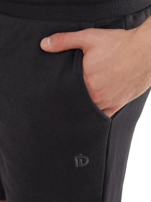 Fundango Delon Sweatshort férfi tréning rövidnadrág fekete színben 6