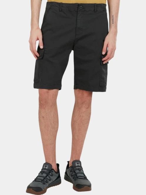 Fundango Zack Cargo Shorts férfi oldalzsebes rövidnadrág szürke színben 2