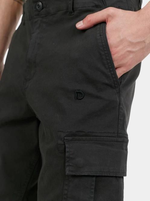 Fundango Zack Cargo Shorts férfi oldalzsebes rövidnadrág szürke színben 8