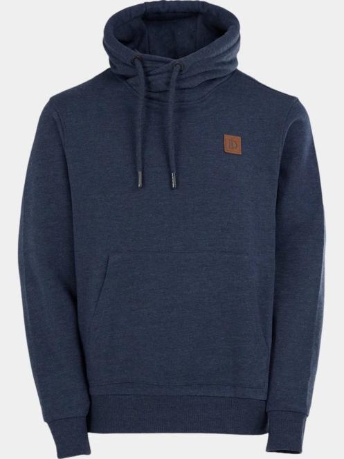 Fundango Conor Hooded Sweatshirt férfi kapucnis pulóver sötétkék színben 7