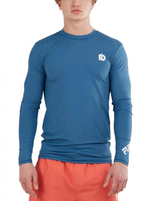 Fundango Manado Long Rashguard férfi hosszú ujjú lycra sötétkék színben 2