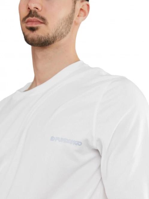 Fundango Maurice Long Rashguard férfi hosszú ujjú lycra fehér színben 6