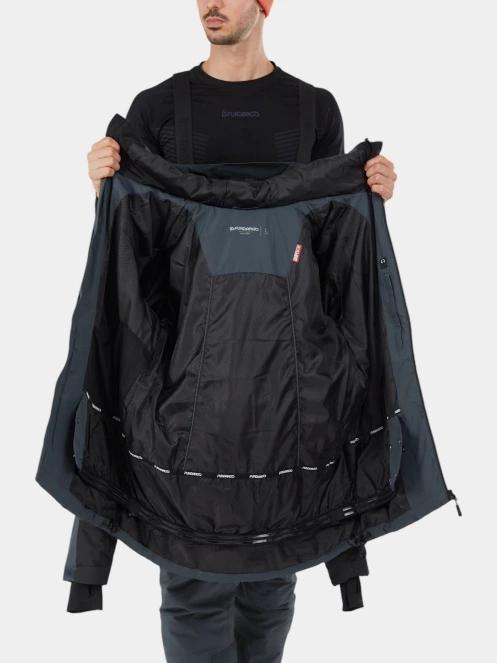 Fundango Fairfield Padded Jacket férfi síkabát szürke színben 5