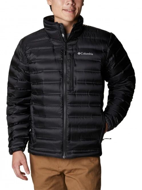 Columbia Pebble Peak Down Jacket férfi pehelykabát fekete színben 2