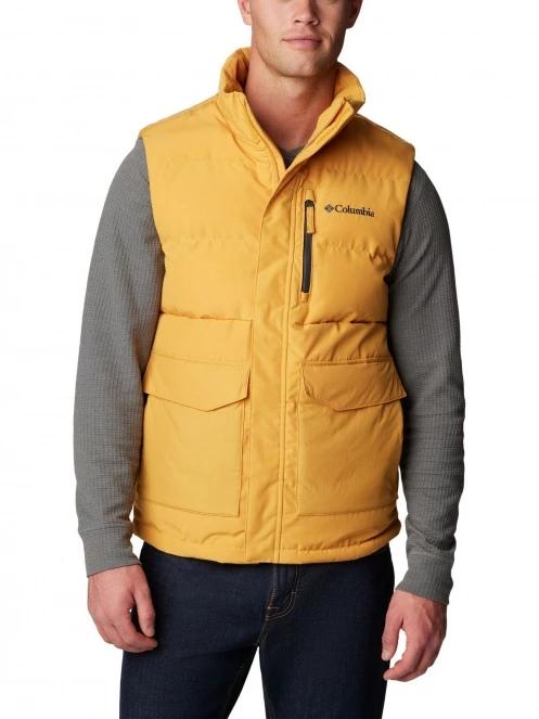 Columbia Marquam Peak Fusion Vest férfi mellény sárga színben 2