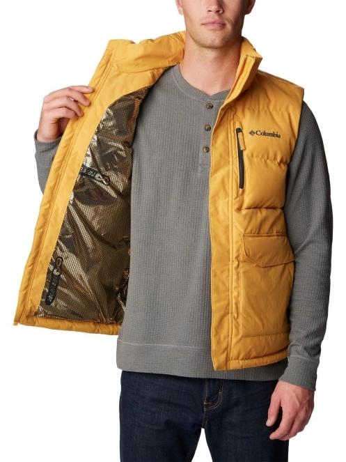 Columbia Marquam Peak Fusion Vest férfi mellény sárga színben 5