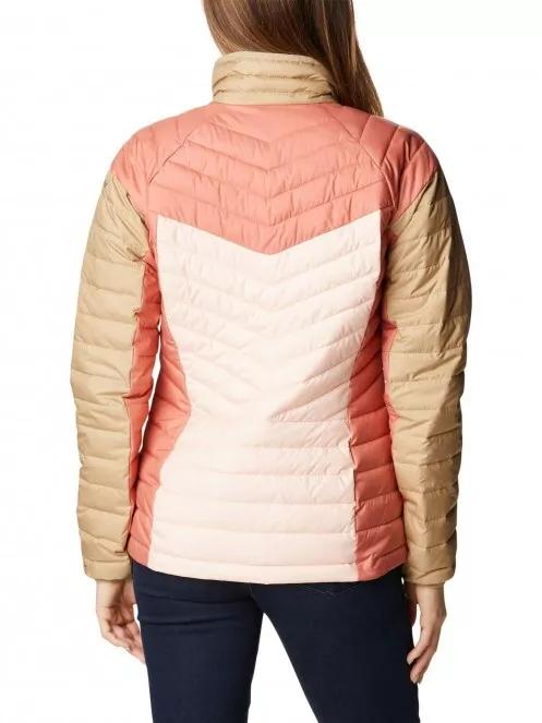Columbia Powder Lite II Full Zip Jacket női utcai kabát rózsaszín színben 3