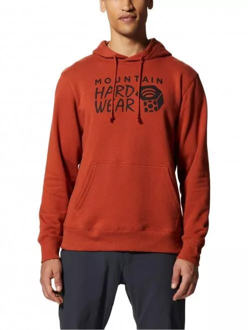 Mountain Hardwear MHW Logo Pullover Hoody férfi kapucnis pulóver narancssárga színben 2