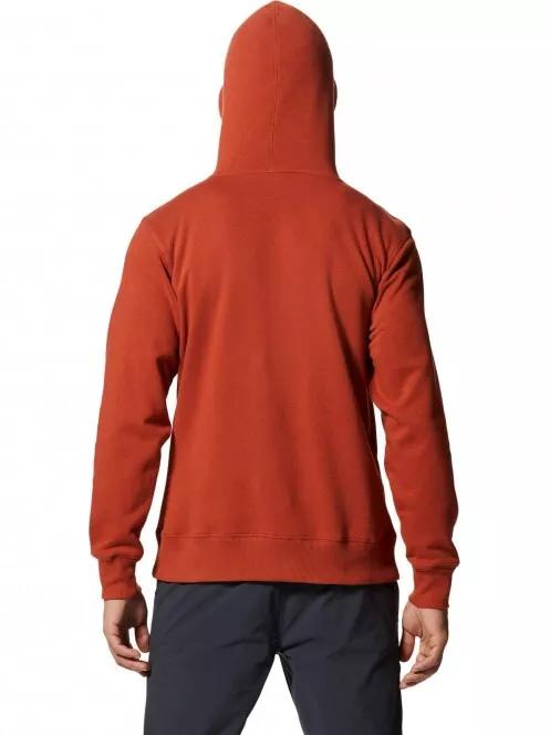 Mountain Hardwear MHW Logo Pullover Hoody férfi kapucnis pulóver narancssárga színben 3