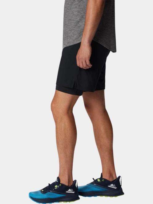 Columbia M Endless Trail 2in1 Short férfi sport rövidnadrág fekete színben 3