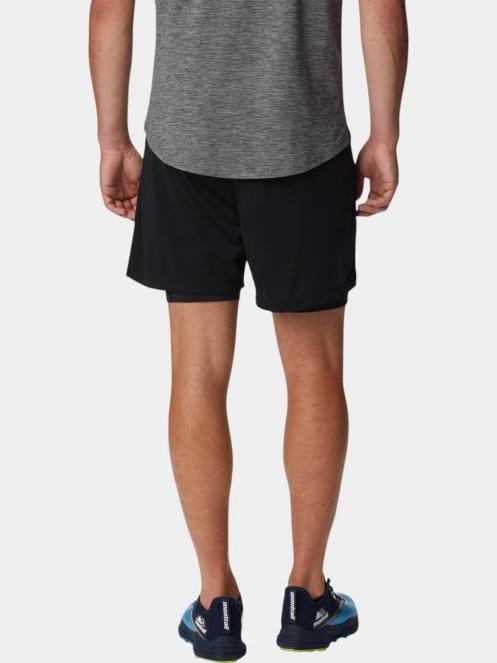 Columbia M Endless Trail 2in1 Short férfi sport rövidnadrág fekete színben 4