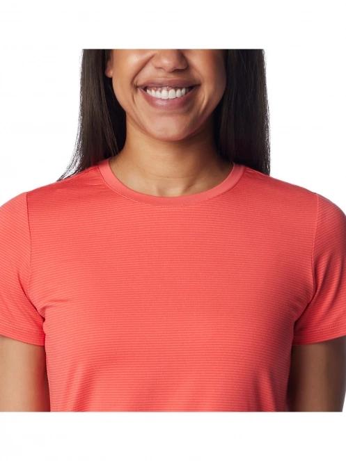 Columbia Leslie Falls Short Sleeve női ujjatlan sport póló piros színben 6