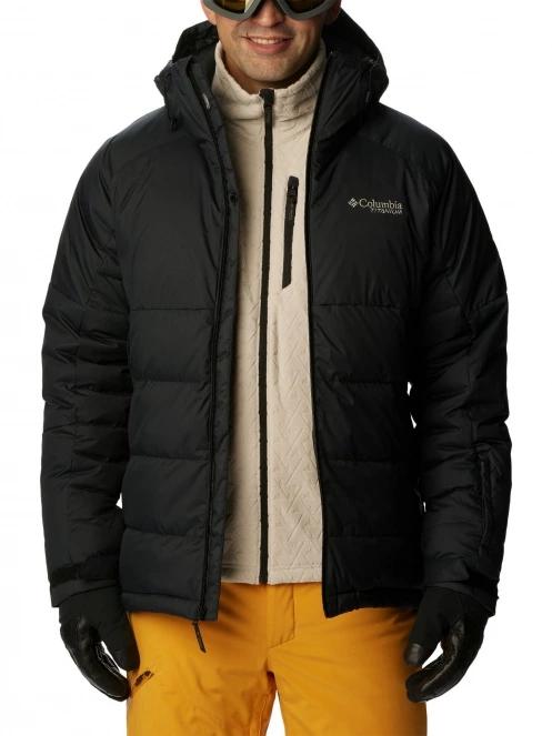 Columbia Roaring Fork Down Jacket férfi síkabát fekete színben 5