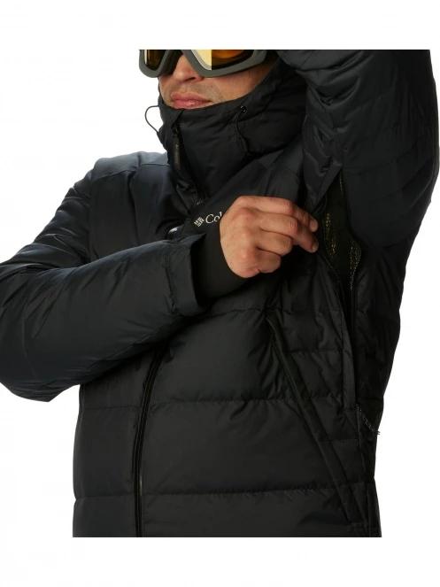 Columbia Roaring Fork Down Jacket férfi síkabát fekete színben 8
