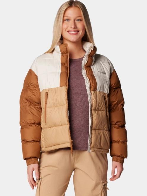 Columbia Pike Lake II Cropped Jacket női átmeneti kabát barna színben 6