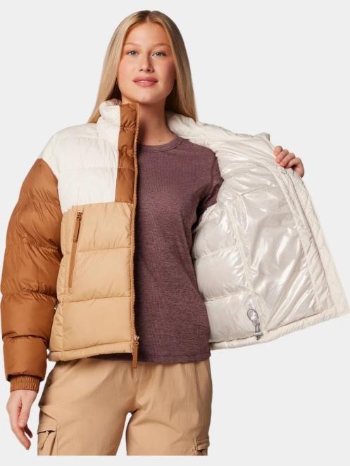 Columbia Pike Lake II Cropped Jacket női átmeneti kabát barna színben 7