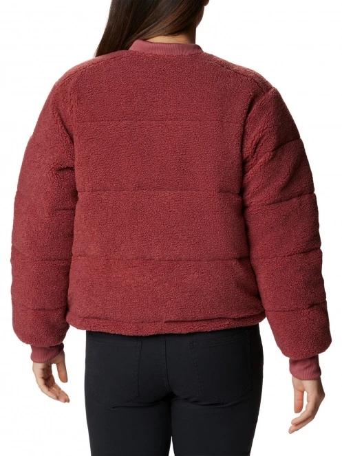 Columbia Puffect Novelty Jacket női utcai kabát piros színben 4