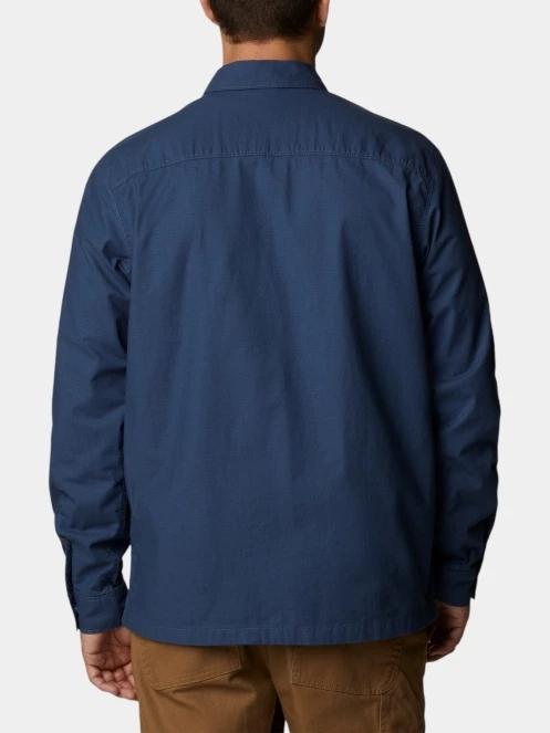 Columbia Landroamer Lined Shirt férfi hosszú ujjú ing kék színben 4
