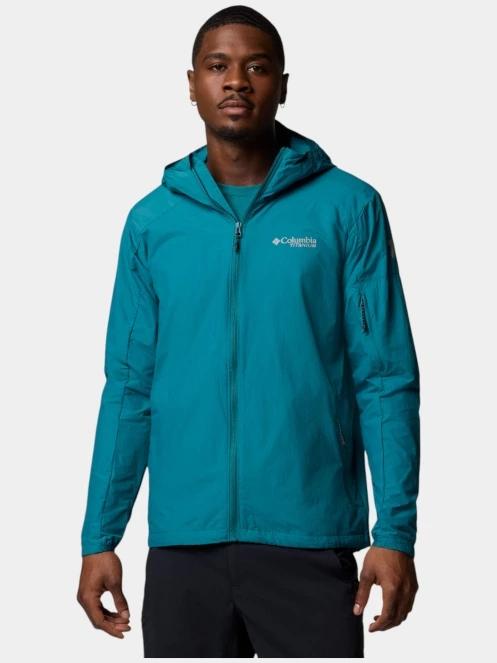 Columbia Loop Trail II Windbreaker férfi széldzseki zöld színben 2