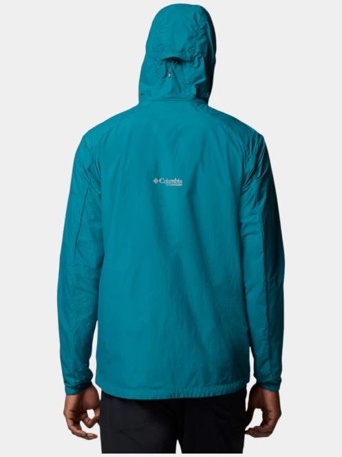 Columbia Loop Trail II Windbreaker férfi széldzseki zöld színben 4