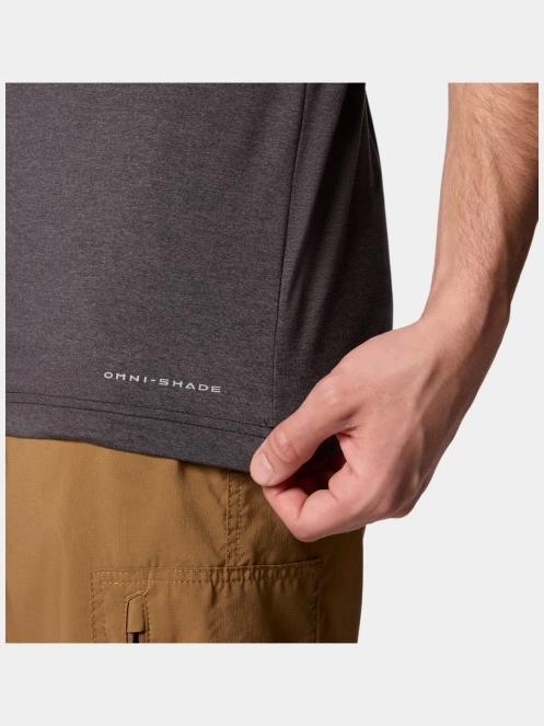 Columbia Kwick Hike Graphic SS Tee férfi rövid ujjú sport póló fekete színben 6