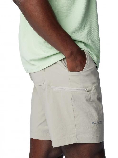 Columbia Wanoga Lightweight Short férfi túra rövidnadrág szürke színben 6