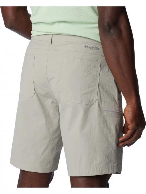 Columbia Wanoga Lightweight Short férfi túra rövidnadrág szürke színben 7