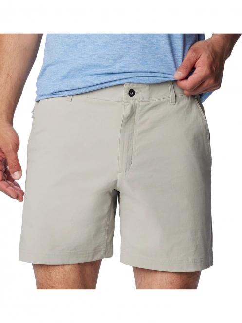 Columbia Black Mesa Woven Short férfi sport rövidnadrág szürke színben 5