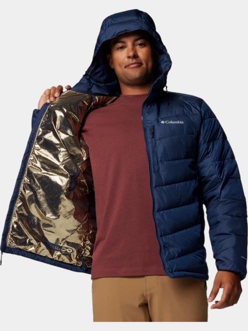 Columbia Labyrinth Loop II Hooded Jacket férfi átmeneti kabát kék színben 8