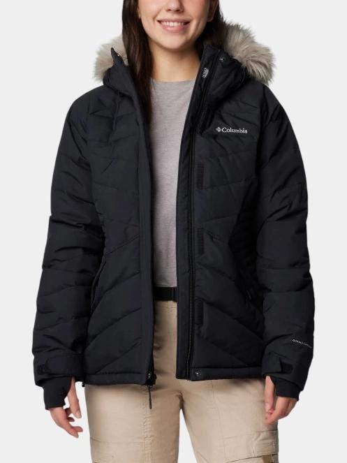 Columbia Lay D Down IV Jacket női pehelykabát fekete színben 5
