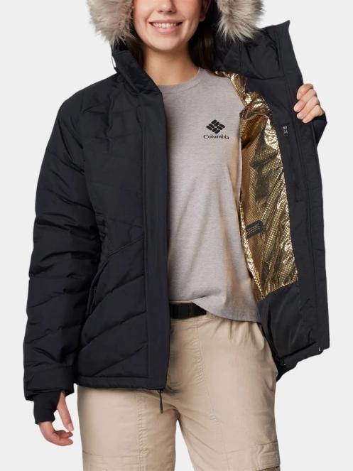 Columbia Lay D Down IV Jacket női pehelykabát fekete színben 6