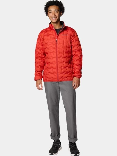 Columbia Delta Ridge II Down Jacket férfi pehelykabát piros színben 5