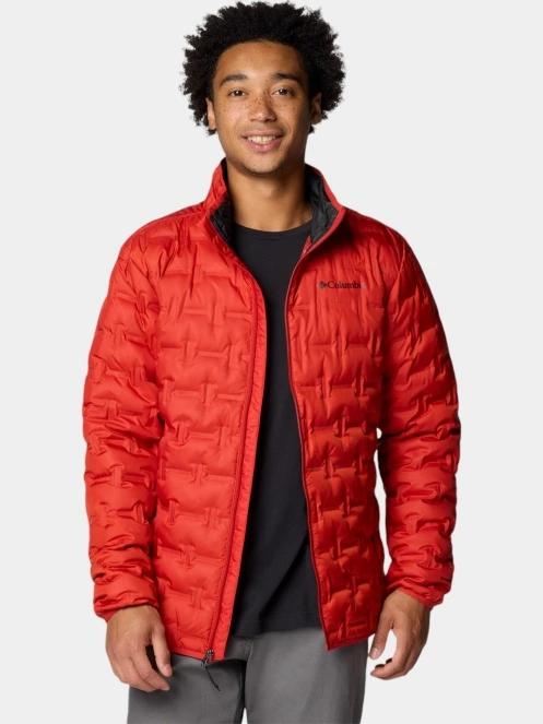 Columbia Delta Ridge II Down Jacket férfi pehelykabát piros színben 6