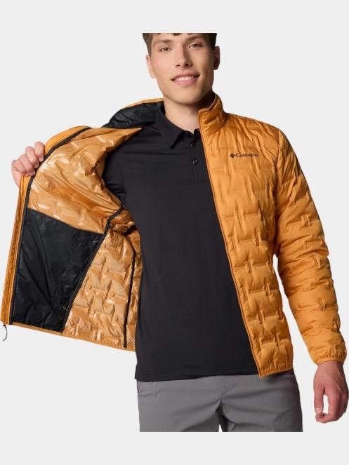 Columbia Delta Ridge II Down Jacket férfi pehelykabát sárga színben 6