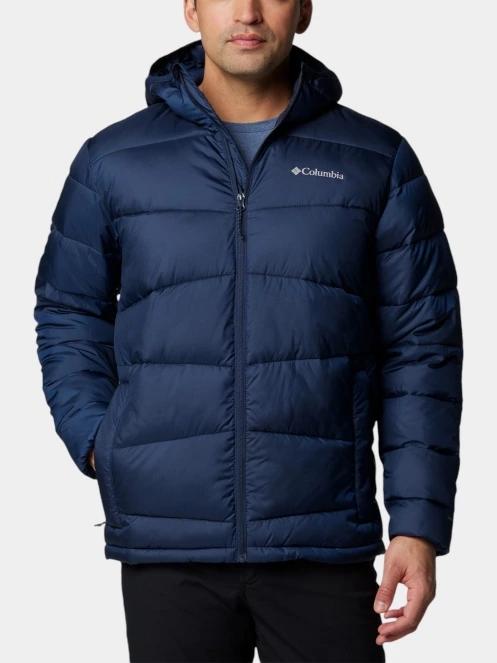 Columbia FIVemile Butte II Hooded Jacket férfi télikabát kék színben 2
