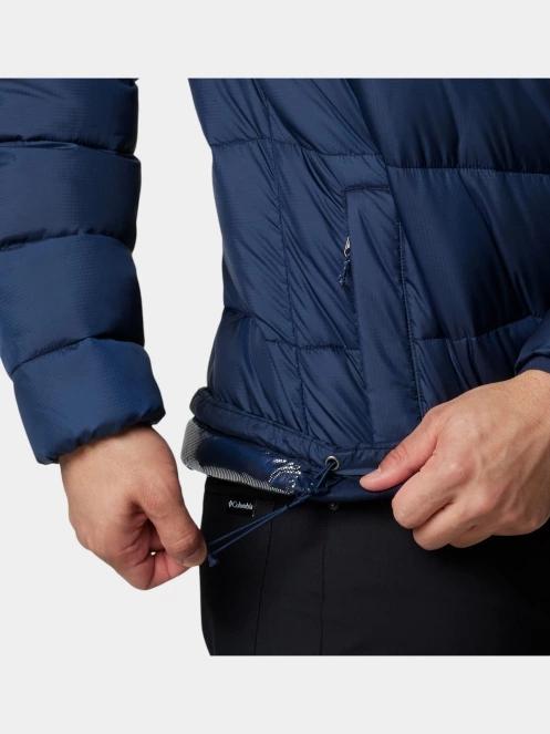 Columbia FIVemile Butte II Hooded Jacket férfi télikabát kék színben 7