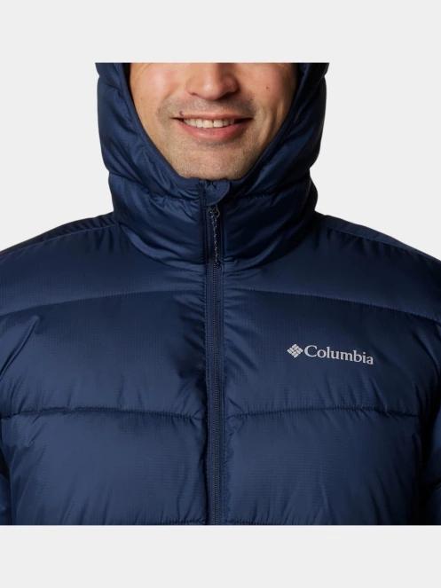 Columbia FIVemile Butte II Hooded Jacket férfi télikabát kék színben 8