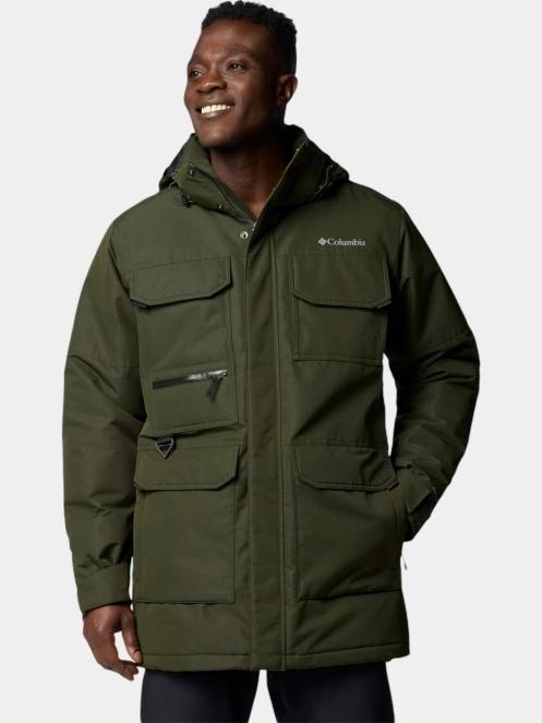 Columbia Landroamer II Parka férfi télikabát zöld színben 2