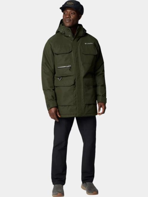 Columbia Landroamer II Parka férfi télikabát zöld színben 5