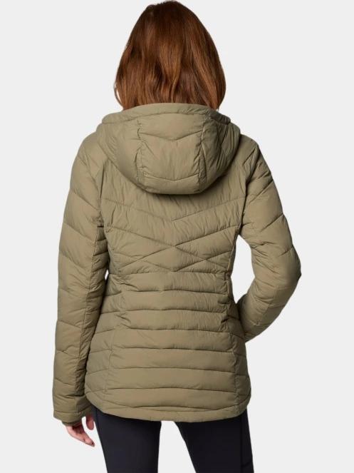Columbia Joy Peak II Hooded Jacket női télikabát zöld színben 4