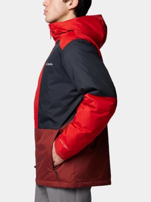 Columbia Point Park II Insulated Jacket férfi átmeneti kabát piros színben 3