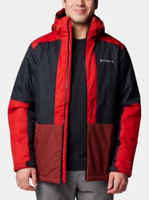 Columbia Point Park II Insulated Jacket férfi átmeneti kabát piros színben 5
